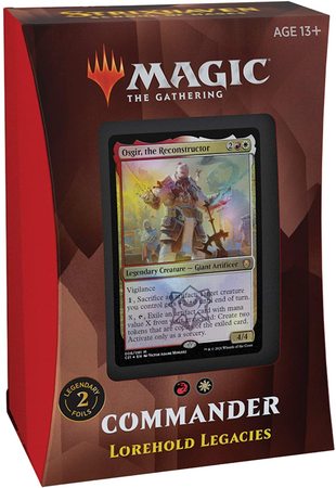 Strixhaven Lorehold Legacies Commander Deck MTG Magic The Gathering Sealed Product Strixhaven Lorehold Legacies Commander Deck MTG Magic The Gathering Sealed Product