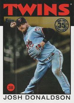 Josh Donaldson 2021 Topps Series 1 86B 27 1986 Retro 2021 Topps Series 1 1986 Retro Josh Donaldson 2021 Topps Series 1 86B 27 1986 Retro 2021 Topps Series 1 1986 Retro