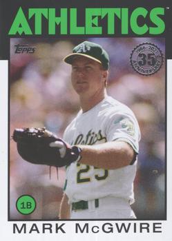 Mark McGwire 2021 Topps Series 1 86B 76 1986 Retro Mark McGwire 2021 Topps Series 1 86B 76 1986 Retro