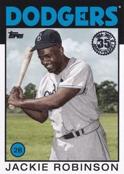 Jackie Robinson 2021 Topps Series 1 86B 88 1986 Retro Jackie Robinson 2021 Topps Series 1 86B 88 1986 Retro