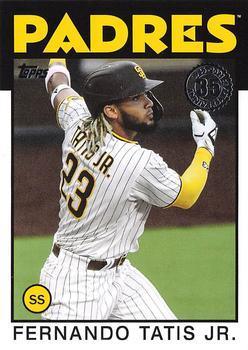 Fernando Tatis Jr 2021 Topps Series 1 86B 100 1986 Retro Fernando Tatis Jr 2021 Topps Series 1 86B 100 1986 Retro