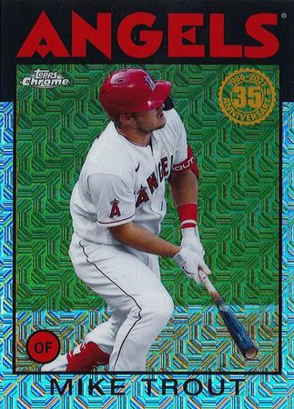 Mike Trout 2021 Topps Series 1 Silver Pack 86BC 1 2021 Topps Series 1 Silver Pack Mike Trout 2021 Topps Series 1 Silver Pack 86BC 1 2021 Topps Series 1 Silver Pack