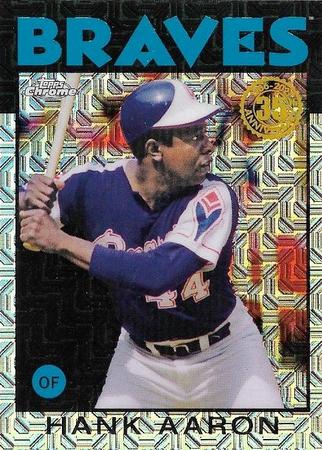 Hank Aaron 2021 Topps Series 1 Silver Pack 86BC 7 2021 Topps Series 1 Silver Pack Hank Aaron 2021 Topps Series 1 Silver Pack 86BC 7 2021 Topps Series 1 Silver Pack