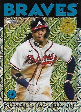 Ronald Acuna 2021 Topps Series 1 Silver Pack 86BC 94 2021 Topps Series 1 Silver Pack Ronald Acuna 2021 Topps Series 1 Silver Pack 86BC 94 2021 Topps Series 1 Silver Pack