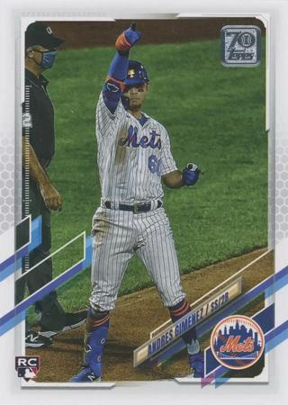 Andres Gimenez 2021 Topps Series 1 53 Rookie Variation SP Pointing Up 2021 Topps Series 1 Andres Gimenez 2021 Topps Series 1 53 Rookie Variation SP Pointing Up 2021 Topps Series 1
