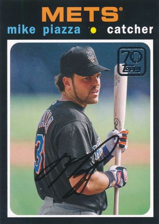 Mike Piazza 2021 Topps Series 1 70 Years of Topps #70YT-21