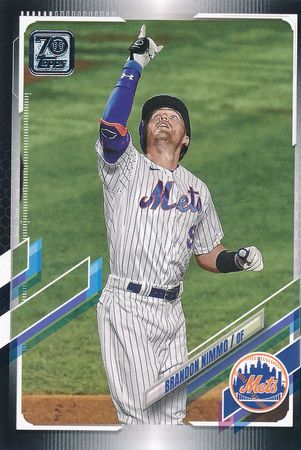 Brandon Nimmo 2021 Topps Series 1 106 Black 22 70 SP Parallel 21356 2021 Topps Series 1 License Plates Brandon Nimmo 2021 Topps Series 1 106 Black 22 70 SP Parallel 21356 2021 Topps Series 1 License Plates