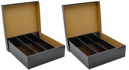 High Gloss Black 2 Pack Card Storage Box 3200ct Deck Boxes Gaming Storage High Gloss Black 2 Pack Card Storage Box 3200ct Deck Boxes Gaming Storage