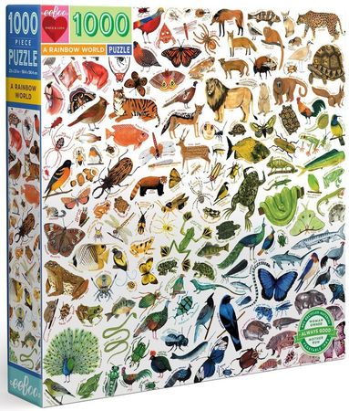 A Rainbow World 1000 Piece Square Jigsaw Puzzle EEBOO Puzzles EEBOO Puzzles A Rainbow World 1000 Piece Square Jigsaw Puzzle EEBOO Puzzles EEBOO Puzzles