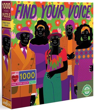 Find Your Voice 1000 Piece Square Jigsaw Puzzle EEBOO Puzzles EEBOO Puzzles Find Your Voice 1000 Piece Square Jigsaw Puzzle EEBOO Puzzles EEBOO Puzzles