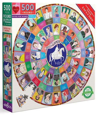 Votes for Women 500 Piece Round Jigsaw Puzzle EEBOO Puzzles EEBOO Puzzles Votes for Women 500 Piece Round Jigsaw Puzzle EEBOO Puzzles EEBOO Puzzles