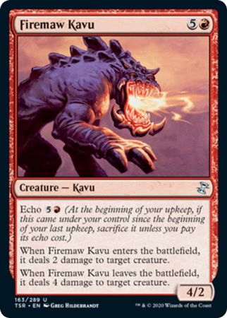 Firemaw Kavu 163 289 Firemaw Kavu 163 289