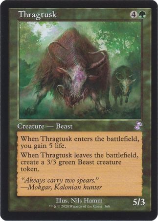 Thragtusk 368 Timeshifted Timeshifted Singles Thragtusk 368 Timeshifted Timeshifted Singles