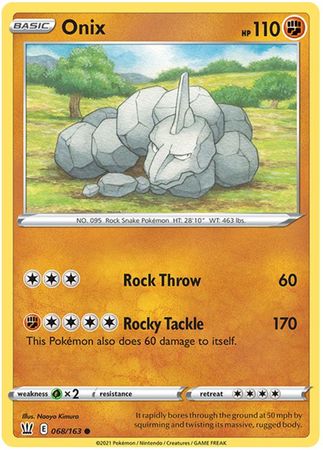 Onix (068/163) [Sword & Shield: Battle Styles]