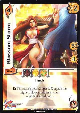 Blossum Storm SNK02 49 UFS SNK02 Fortune and Glory Singles Blossum Storm SNK02 49 UFS SNK02 Fortune and Glory Singles