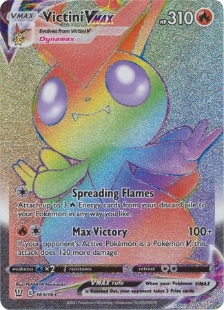 Details about   Victini VMAX Battle Styles 22/163 Near Mint Full Art Holo Rare