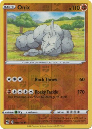 Onix Reverse - Pokémon Go Pokémon card 036/078