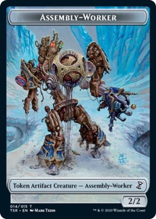 Assembly Worker Token 014 015 Time Spiral Remastered Assembly Worker Token 014 015 Time Spiral Remastered