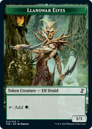 Llanowar Elves Token 012 015 Time Spiral Remastered Llanowar Elves Token 012 015 Time Spiral Remastered