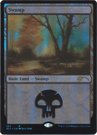 Swamp 104 SLD Foil Promo Secret Lair Drop Series Singles Swamp 104 SLD Foil Promo Secret Lair Drop Series Singles
