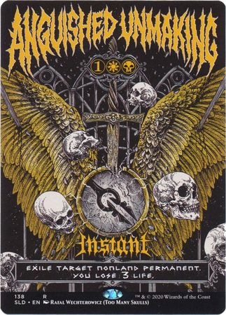 Anguished Unmaking 138 SLD Full Art Promo Secret Lair Drop Series Singles Anguished Unmaking 138 SLD Full Art Promo Secret Lair Drop Series Singles