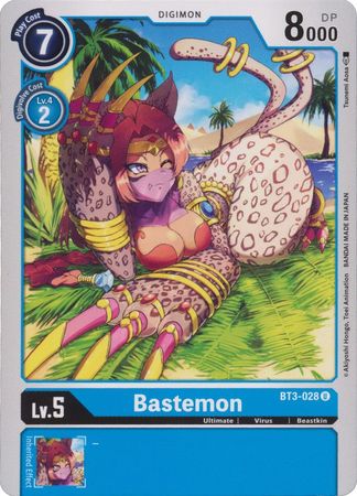Bastemon BT3 028 U Uncommon Bastemon BT3 028 U Uncommon