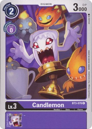 Candlemon BT3 076 C Common BT03 Singles Candlemon BT3 076 C Common BT03 Singles