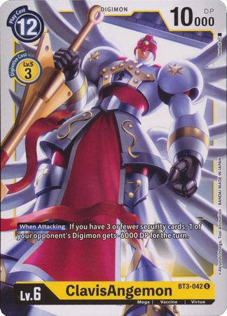 ClavisAngemon BT3 042 U Uncommon ClavisAngemon BT3 042 U Uncommon
