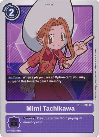 Mimi Tachikawa BT3 096 R Rare Mimi Tachikawa BT3 096 R Rare