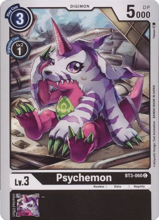 Psychemon BT3 060 C Common All Digimon Singles Psychemon BT3 060 C Common All Digimon Singles