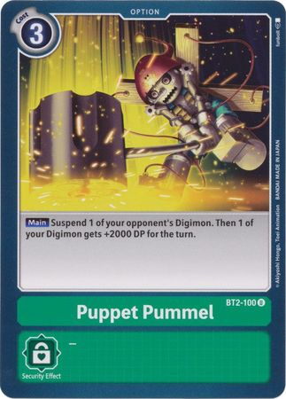 Puppet Pummel BT2 100 U Uncommon Special Booster Ver 1 0 Ver 1 5 BT02 Singles Puppet Pummel BT2 100 U Uncommon Special Booster Ver 1 0 Ver 1 5 BT02 Singles