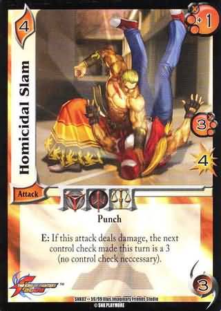 Homicidal Slash SNK02 59 UFS SNK02 Fortune and Glory Singles Homicidal Slash SNK02 59 UFS SNK02 Fortune and Glory Singles