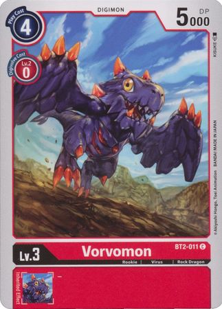Vorvomon BT2 011 C Common Special Booster Ver 1 0 Ver 1 5 BT02 Singles Vorvomon BT2 011 C Common Special Booster Ver 1 0 Ver 1 5 BT02 Singles
