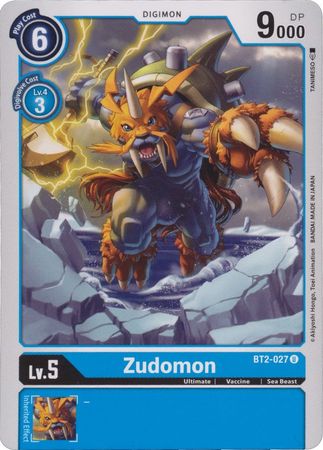 Zudomon BT2 027 U Uncommon BT02 Singles Zudomon BT2 027 U Uncommon BT02 Singles