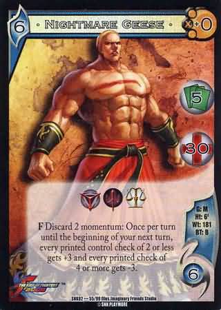 Nightmare Geese SNK02 55 Nightmare Geese SNK02 55