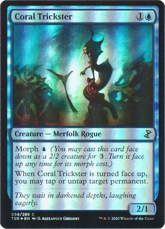 Coral Trickster 058 289 Foil Time Spiral Remastered Foil Singles Coral Trickster 058 289 Foil Time Spiral Remastered Foil Singles