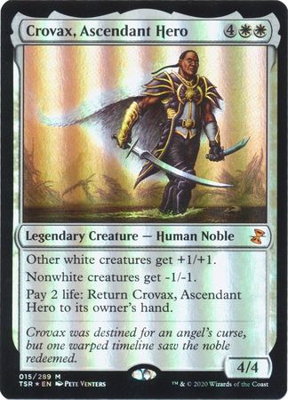 Crovax Ascendant Hero 015 289 Foil Time Spiral Remastered Foil Singles Crovax Ascendant Hero 015 289 Foil Time Spiral Remastered Foil Singles
