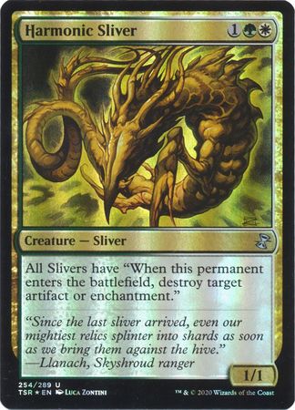 Harmonic Sliver 254 289 Foil Time Spiral Remastered Foil Singles Harmonic Sliver 254 289 Foil Time Spiral Remastered Foil Singles