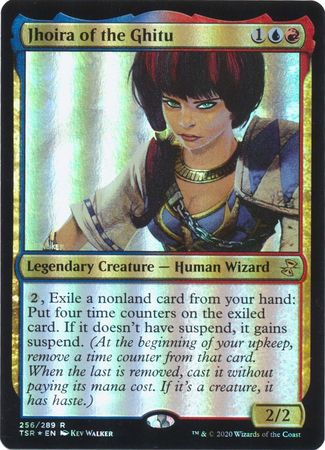 Jhoira of the Ghitu 256 289 Foil Jhoira of the Ghitu 256 289 Foil