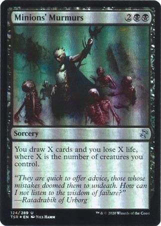 Minions Murmurs 124 289 Foil Minions Murmurs 124 289 Foil
