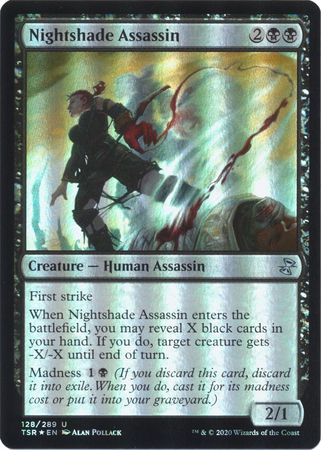 Nightshade Assassin 128 289 Foil Nightshade Assassin 128 289 Foil