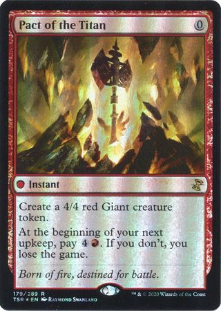 Pact of the Titan 179 289 Foil Pact of the Titan 179 289 Foil