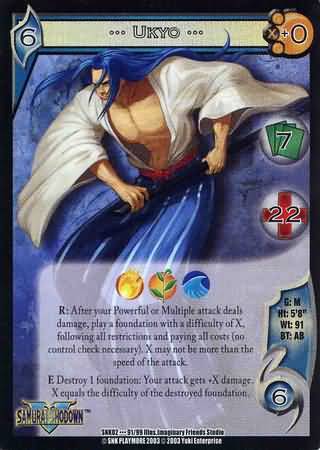 Ukyo SNK02 91 Ukyo SNK02 91