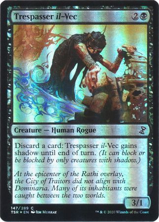Trespasser il Vec 147 289 Foil Time Spiral Remastered Foil Singles Trespasser il Vec 147 289 Foil Time Spiral Remastered Foil Singles