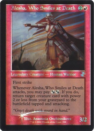 Alesha Who Smiles at Death 338 Timeshifted Foil Alesha Who Smiles at Death 338 Timeshifted Foil