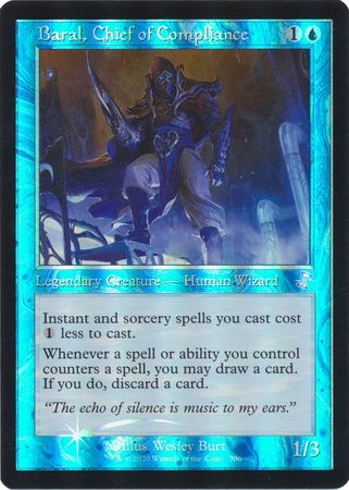 Baral Chief of Compliance 306 Timeshifted Foil Timeshifted Foil Singles Baral Chief of Compliance 306 Timeshifted Foil Timeshifted Foil Singles
