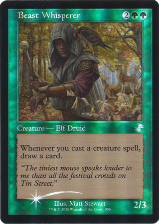 Beast Whisperer 356 Timeshifted Foil Timeshifted Foil Singles Beast Whisperer 356 Timeshifted Foil Timeshifted Foil Singles