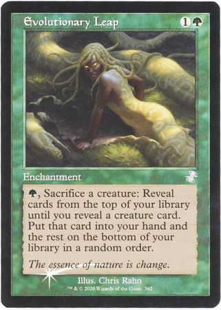 Evolutionary Leap 362 Timeshifted Foil Evolutionary Leap 362 Timeshifted Foil