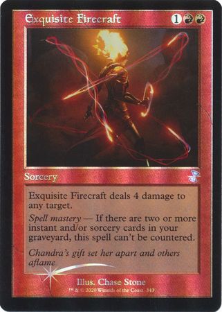 Exquisite Firecraft 343 Timeshifted Foil Exquisite Firecraft 343 Timeshifted Foil