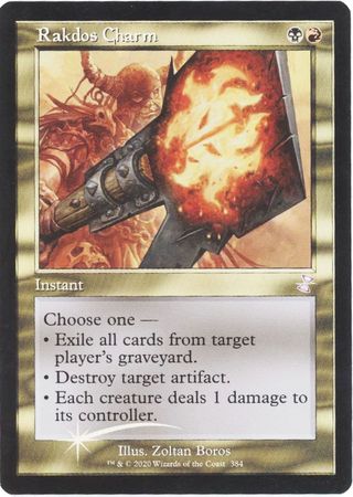 Rakdos Charm 384 Timeshifted Foil Timeshifted Foil Singles Rakdos Charm 384 Timeshifted Foil Timeshifted Foil Singles